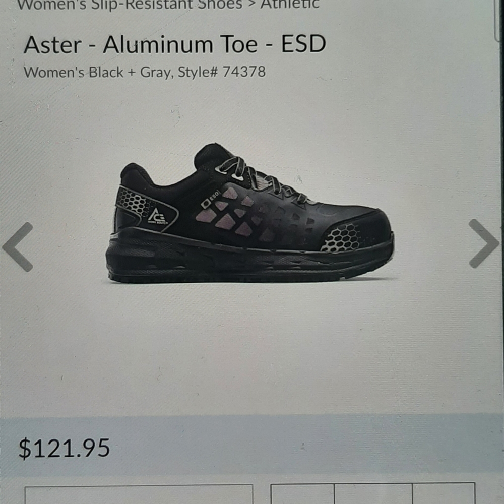 Slip-Resistant Work Shoes - Picture 3 of 3